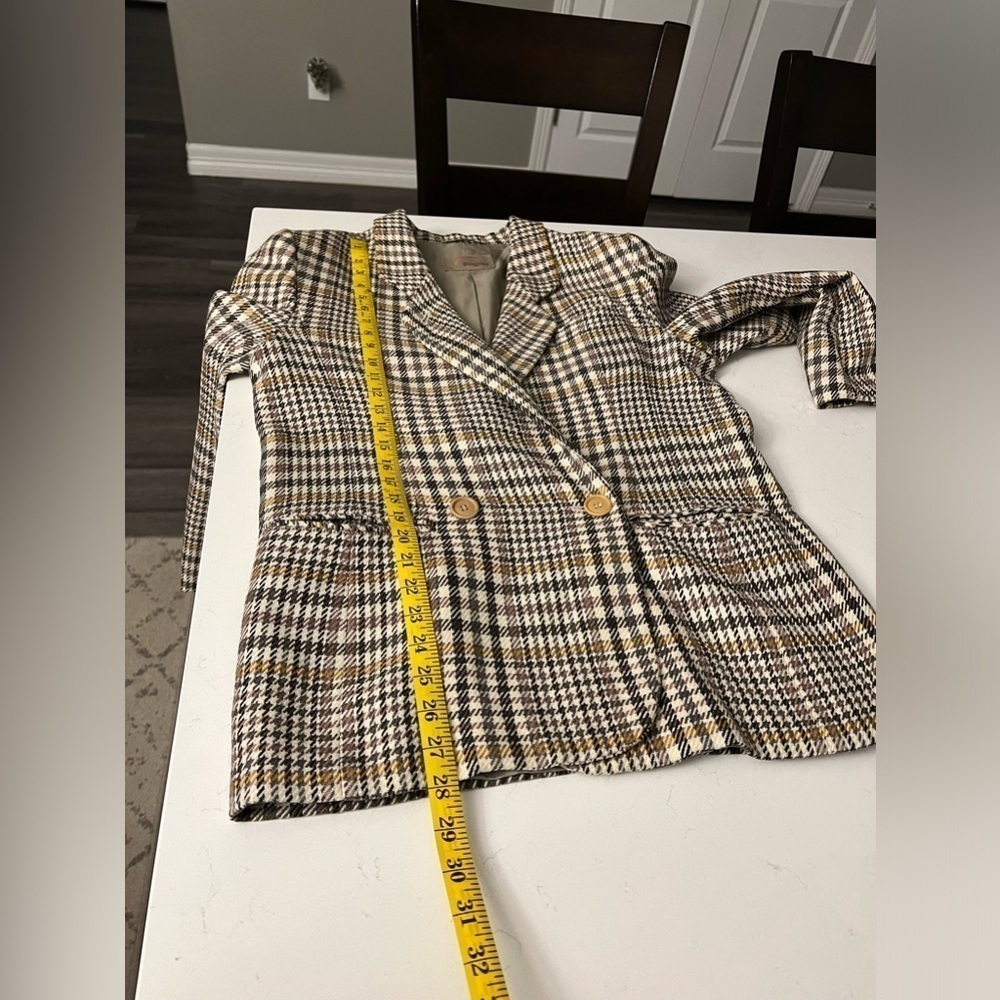 Bogber Plaid Blazer - Picture 7 of 9